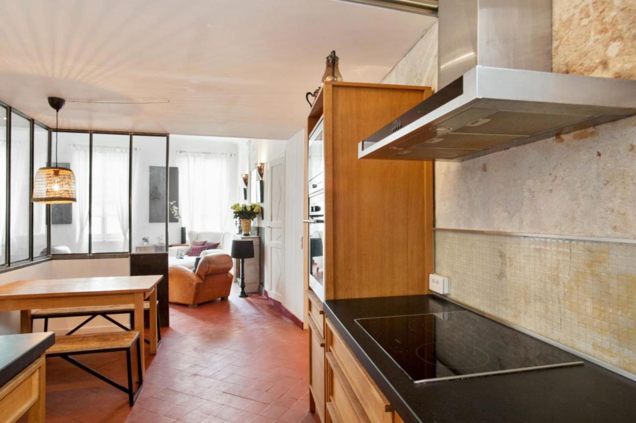 Charming And Large Duplex Flat With Beautiful Terrace In Avignon Leilighet Eksteriør bilde